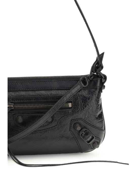 26SS 발렌시아가 숄더백 8639602ABEK 1000 BLACK - BALENCIAGA