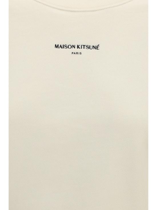 26SS 메종키츠네 후드 티셔츠 QW00300KM0341 0063 BEIGE - MAISON KITSUNE