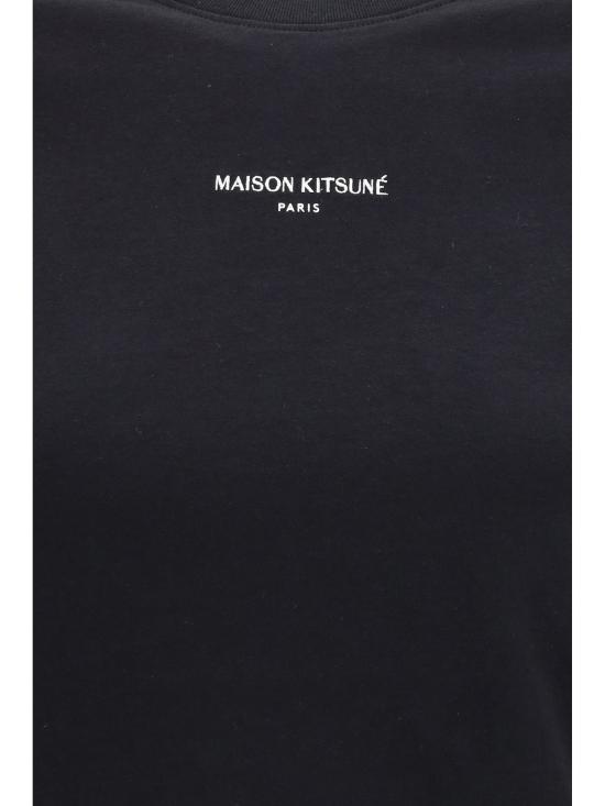 26SS 메종키츠네 반팔 티셔츠 QW00100KJ7026 P199 BLACK - MAISON KITSUNE