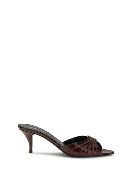 26SS 생로랑 샌들 861121AAEHF 6629 BORDEAUX