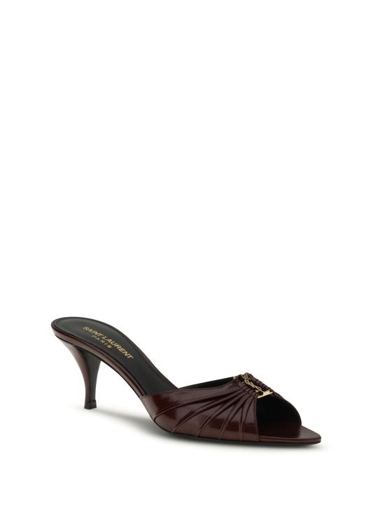 26SS 생로랑 샌들 861121AAEHF 6629 BORDEAUX - SAINT LAURENT