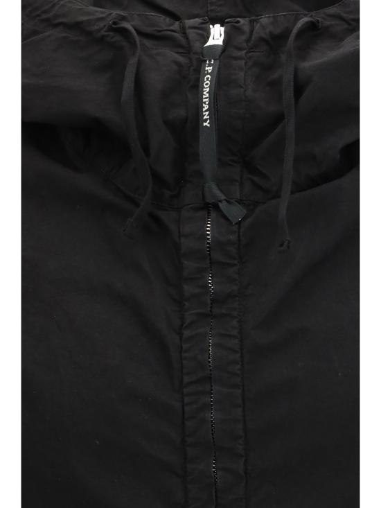 26SS 씨피 컴퍼니 마이크로 랩스 후드 자켓 씨피 컴퍼니 20CMOW075A110324G 999 BLACK - C.P. COMPANY