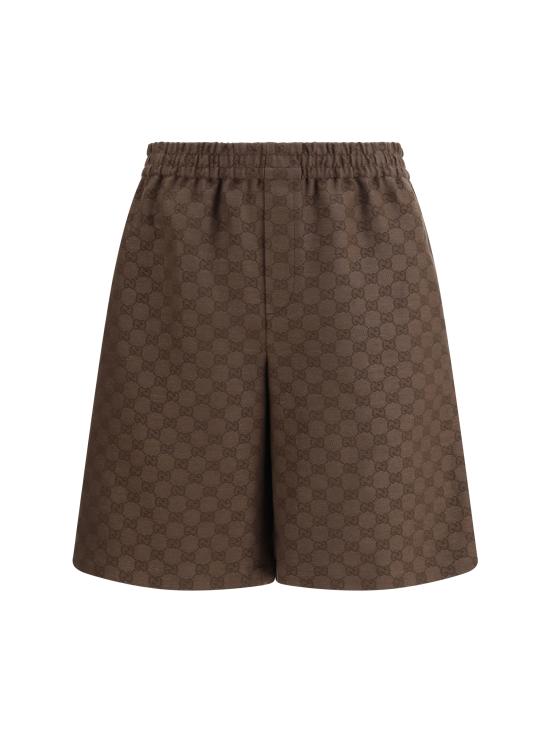 26SS 구찌 숏팬츠 810782ZAM7G 2063 BROWN