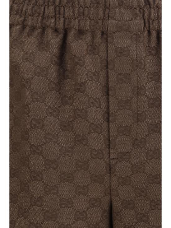 26SS 구찌 숏팬츠 810782ZAM7G 2063 BROWN - GUCCI