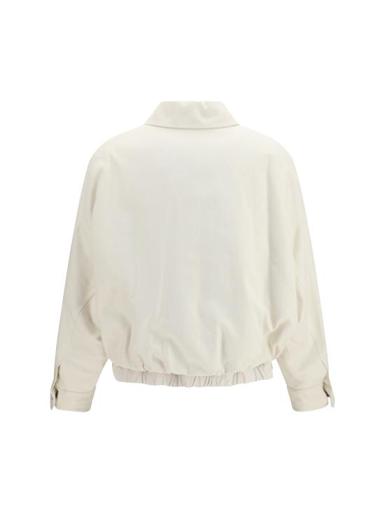 26SS 브루넬로 쿠치넬리 자켓 ML1187662 C9002 WHITE - BRUNELLO CUCINELLI