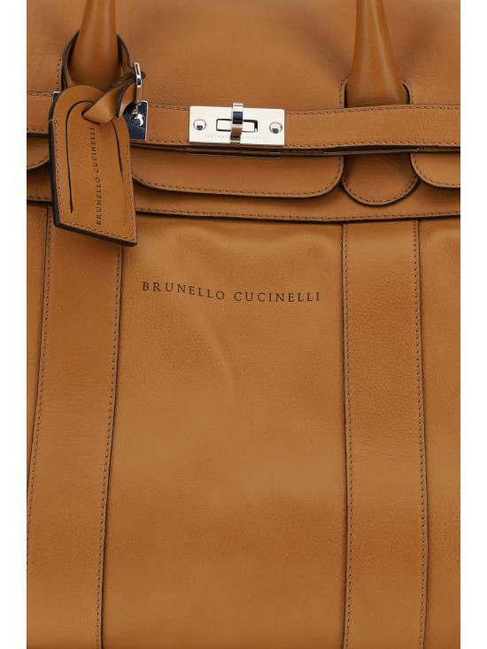 26SS 브루넬로 쿠치넬리 더플백 MBTGBU071 C001 BROWN - BRUNELLO CUCINELLI