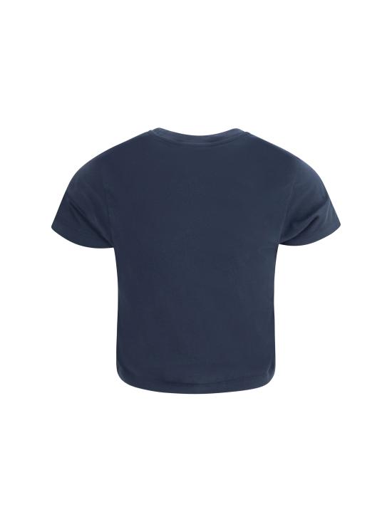 26SS 메종키츠네 베이비 폭스 베이비 티셔츠 MW00105KJ7026 0413 BLUE - MAISON KITSUNE