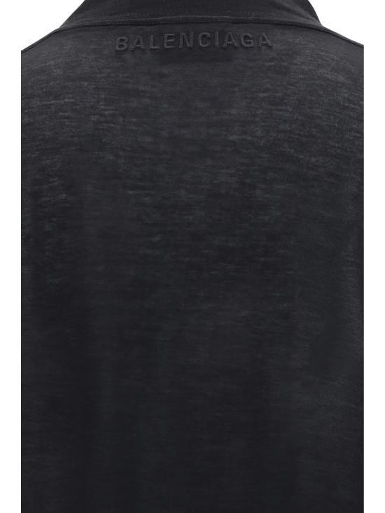 26SS 발렌시아가 반팔 티셔츠 871740TUVC9 1000 BLACK - BALENCIAGA