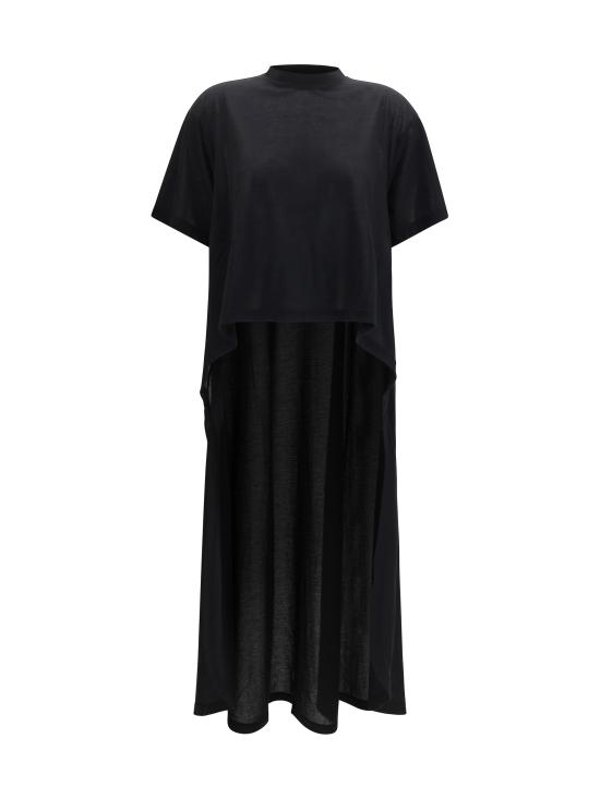 26SS 발렌시아가 반팔 티셔츠 871740TUVC9 1000 BLACK