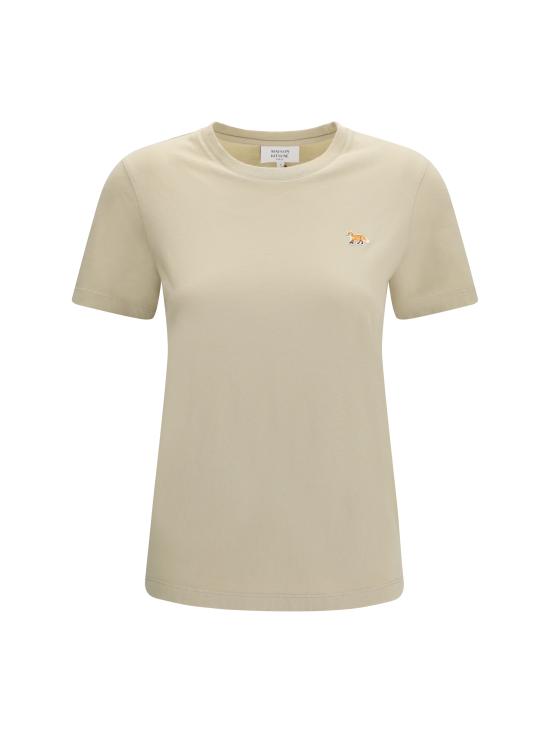 26SS 메종키츠네 베이비 폭스 레귤러 티셔츠 PW00115KJ7026 0450 GREEN