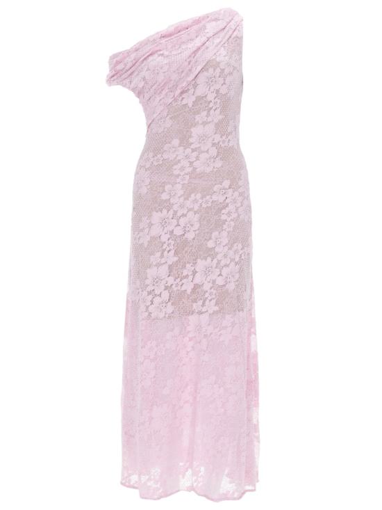 26SS 셀프 포트레이트 롱 원피스 RS26 002M P PINK