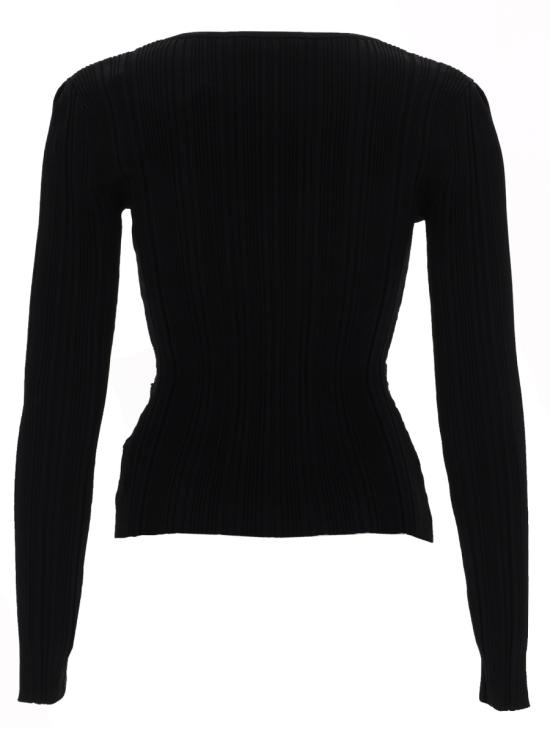 26SS 셀프 포트레이트 긴팔 티셔츠 RS26 176TB B BLACK - SELF PORTRAIT