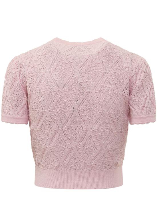 26SS 셀프 포트레이트 반팔 티셔츠 SS26057TP PINK - SELF PORTRAIT