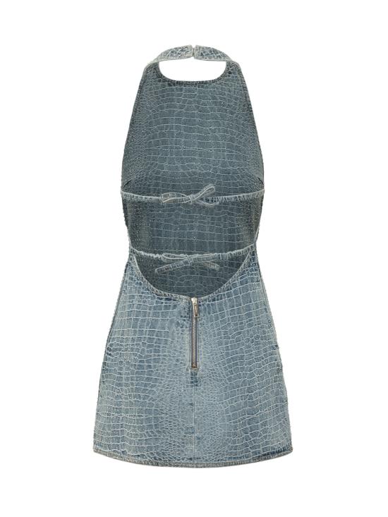 26SS 셀프 포트레이트 데님 원피스 SS26804SBL BLUE - SELF PORTRAIT