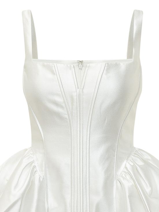 26SS 셀프 포트레이트 숏 원피스 SS26269SW WHITE - SELF PORTRAIT