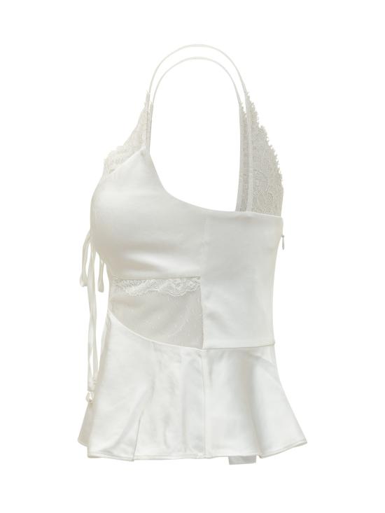 26SS 셀프 포트레이트 반팔 티셔츠 SS26014TW WHITE - SELF PORTRAIT