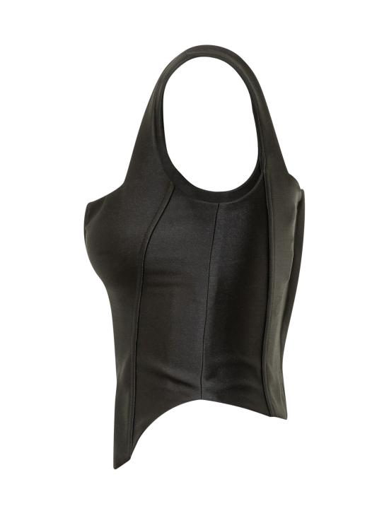 26SS 셀프 포트레이트 반팔 티셔츠 SS26105TB BLACK - SELF PORTRAIT