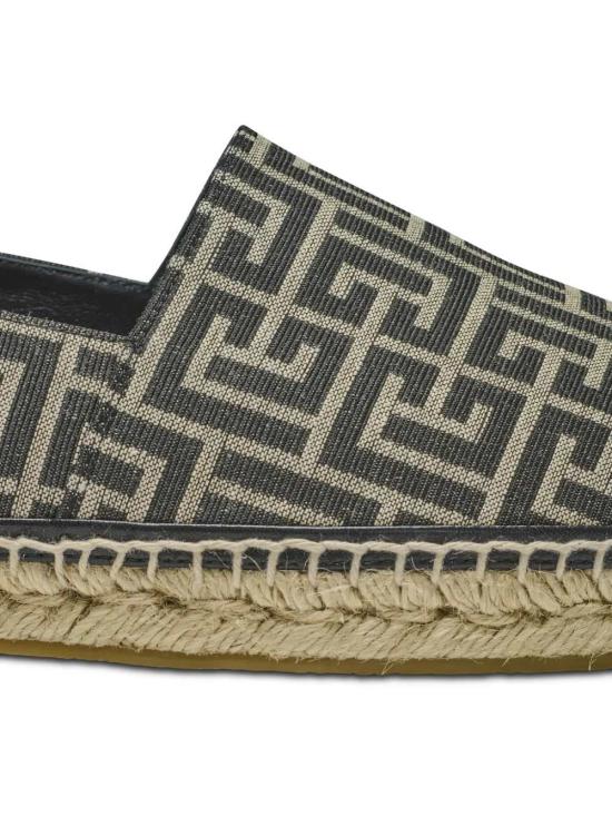 26SS 발망 로퍼 GM1UG394TMPW GFE IVOIRE NOIR GFE - BALMAIN