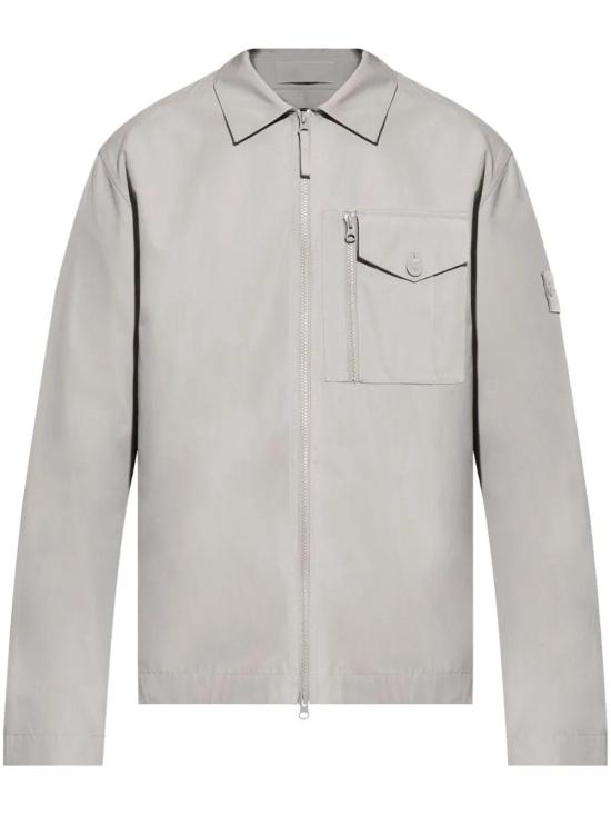 26SS 스톤 아일랜드 가죽 자켓 L1S151200011S0F01V0064 LGRAY DOM