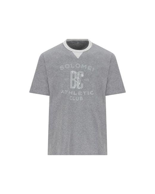 26SS 브루넬로 쿠치넬리 반팔 티셔츠 M0B131001GCIN84 MULTICOLOR DOM