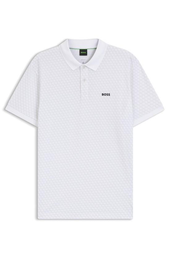 26SS 휴고보스 폴로 티셔츠 50554591 100 WHITE DOM