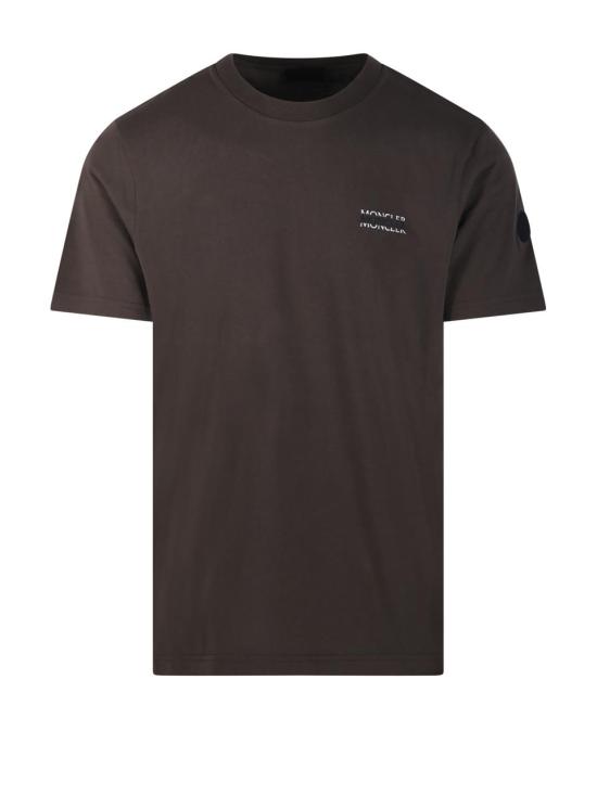 26SS 몽클레어 반팔 티셔츠 8C0000789AYW258 BROWN DOM