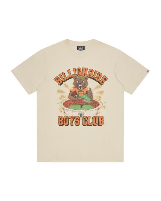 26SS 빌리어네어보이즈클럽 반팔 티셔츠 B25449 WASHEDECRU DOM