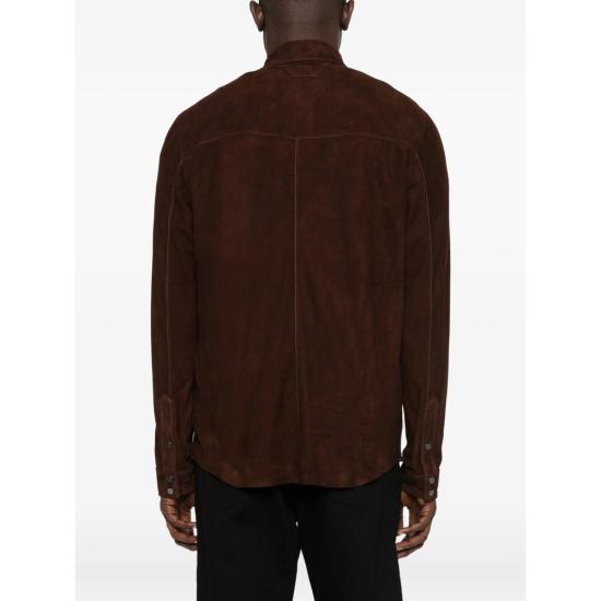 26SS 살바토레 산토로 긴팔 셔츠 50516 U DKBRO BROWN - SALVATORE SANTORO