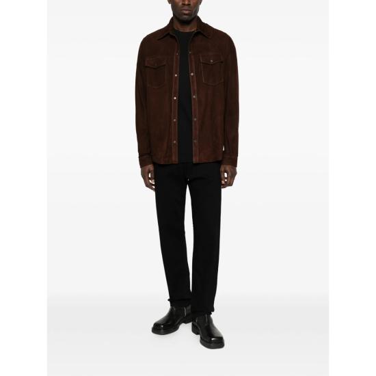 26SS 살바토레 산토로 긴팔 셔츠 50516 U DKBRO BROWN - SALVATORE SANTORO