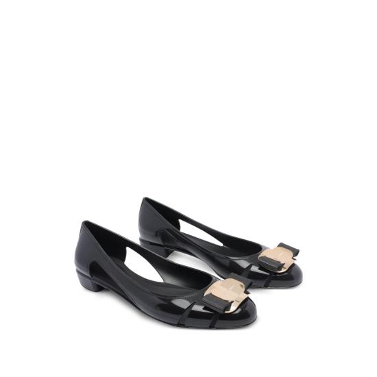 26SS 살바토레 페라가모 플랫 슈즈 01K557 0785441 1C NERO BLACK - SALVATORE FERRAGAMO