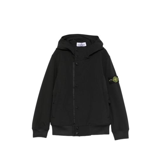 26SS [키즈] 스톤 아일랜드 봄버 자켓 164100001 S0A22 V0029 BLACK