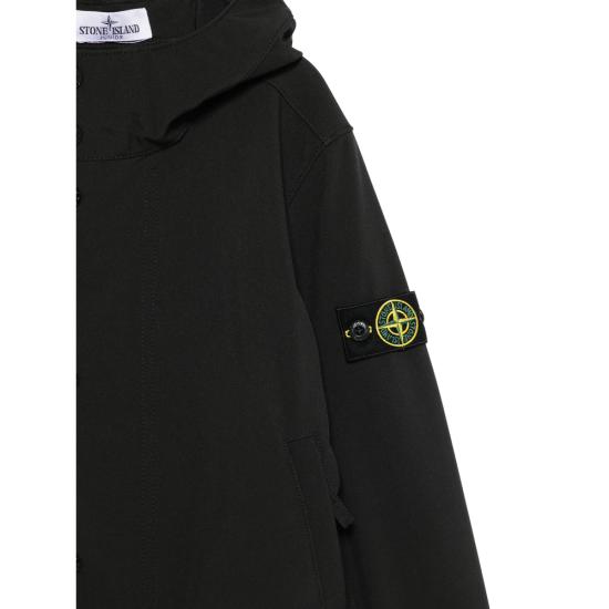 26SS [키즈] 스톤 아일랜드 봄버 자켓 164100001 S0A22 V0029 BLACK - STONE ISLAND