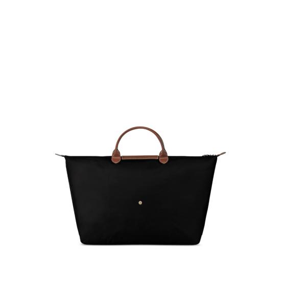 26SS 롱샴 르 플리아쥬 오리지널 L 트래블백 L1624089 001 BLACK BROWN - LONGCHAMP