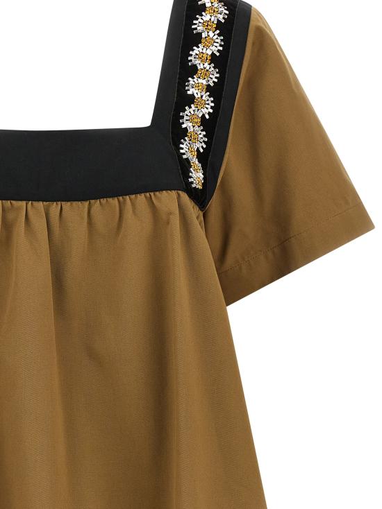 26SS 프라다 반팔 티셔츠 P981NRSOOO19Q7F0594 Beige - PRADA