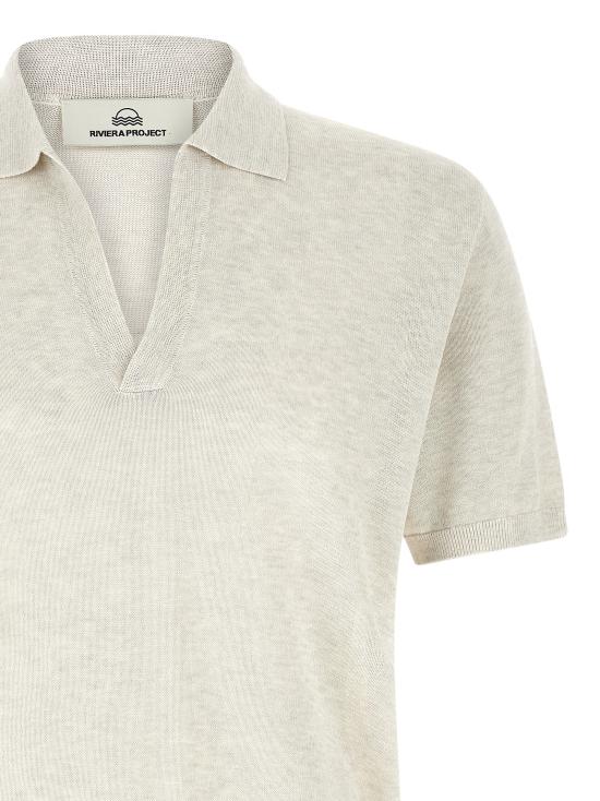 26SS RIVIERA PROJECT 폴로 티셔츠 PR54123ME4 Gray - OTHER BRANDS