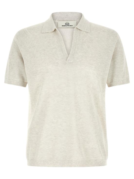 26SS RIVIERA PROJECT 폴로 티셔츠 PR54123ME4 Gray