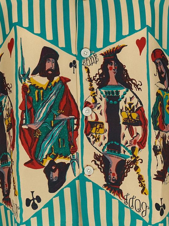 26SS 보디 긴팔 셔츠 MRS26SH032MULTI Multicolor - BODE