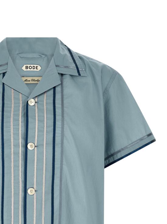 26SS 보디 긴팔 셔츠 MRS26SH039BLUEMULTI Light Blue - BODE