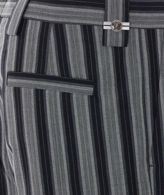 26SS 베르사체 스트레이트 팬츠 1023626 1A178566BK50 Grey - VERSACE