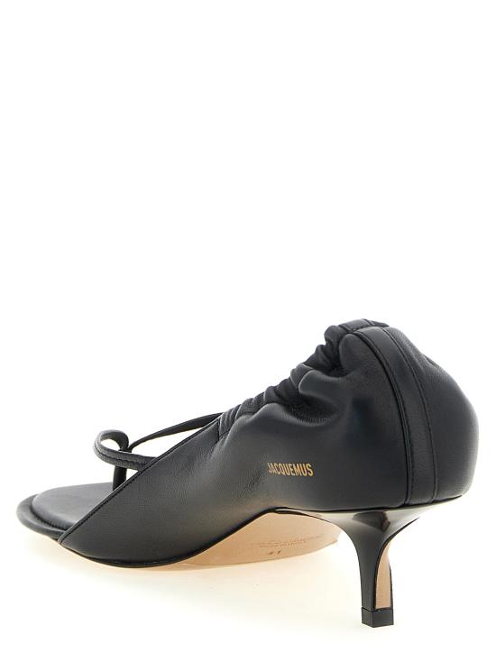 26SS 자크뮈스 샌들 26EFOW00204AC27L26990 Black - JACQUEMUS