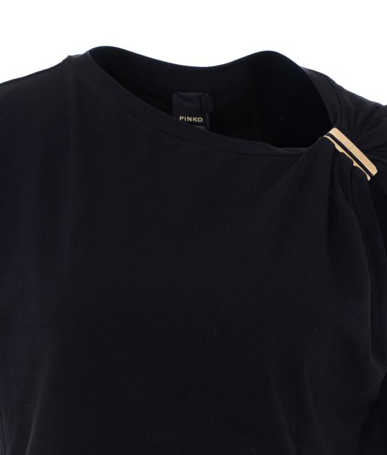 26SS 핑코 반팔 티셔츠 106478 A35DZ99 Black - PINKO