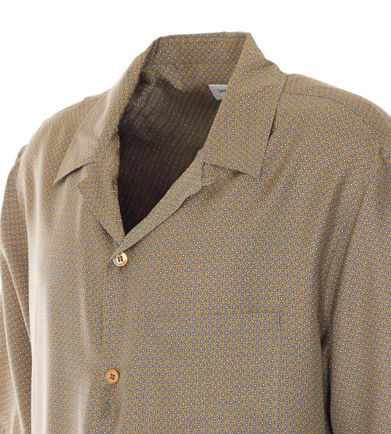 26SS 생로랑 반팔 셔츠 860621 Y2N627068 Green - SAINT LAURENT