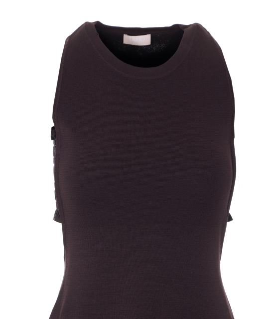 26SS 리우조 미디 원피스 WA6466MS55N 91109 Brown - LIU JO