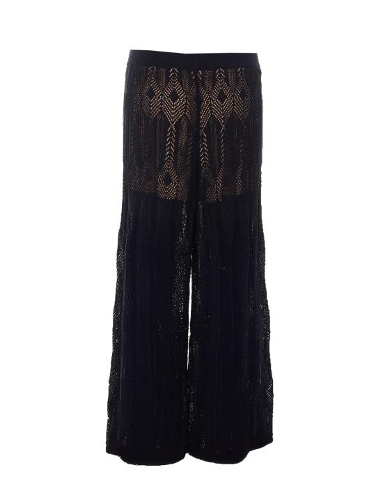 26SS 리우조 팔라초 팬츠 WA6334MS007 22222 Black - LIU JO