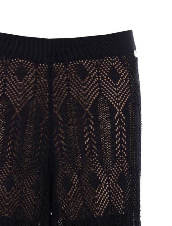 26SS 리우조 팔라초 팬츠 WA6334MS007 22222 Black - LIU JO