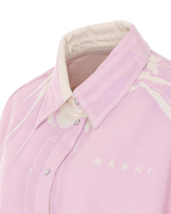26SS 마르니 셔츠 CAJD0565A1 USCY64PRC13 Pink - MARNI