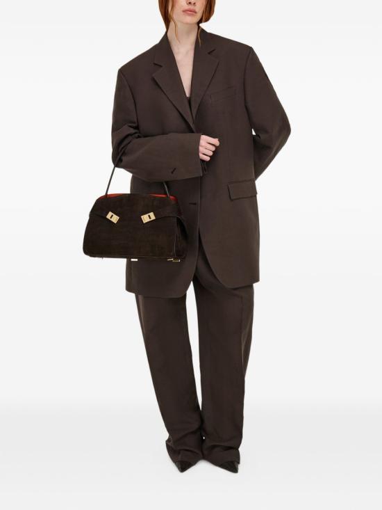 26SS 살바토레 페라가모 토트백 219816 792871035 Marrone scuro - SALVATORE FERRAGAMO