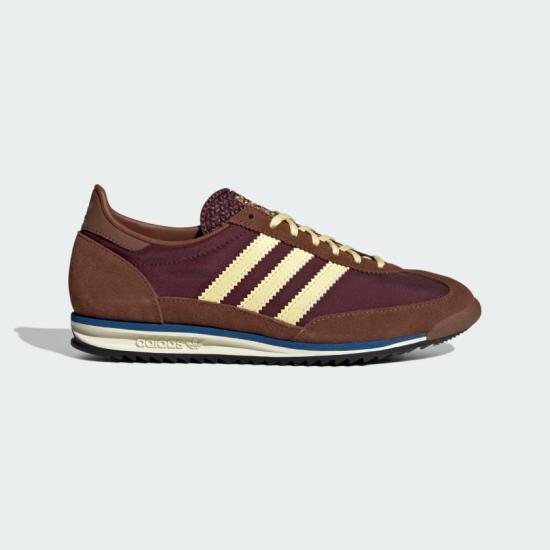  아디다스 SL 72 OG 스니커즈 IE3425 Maroon Almost Yellow F22 Preloved Brown F23 DOM