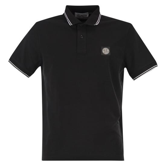  스톤 아일랜드 폴로 티셔츠 L1S152200010 BLACK
