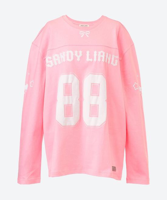 26SS 샌디리앙 긴팔 티셔츠 R26T130F296PINK DOM